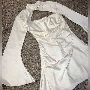 HOUSE OF CB Toira Satin Corset Minidress